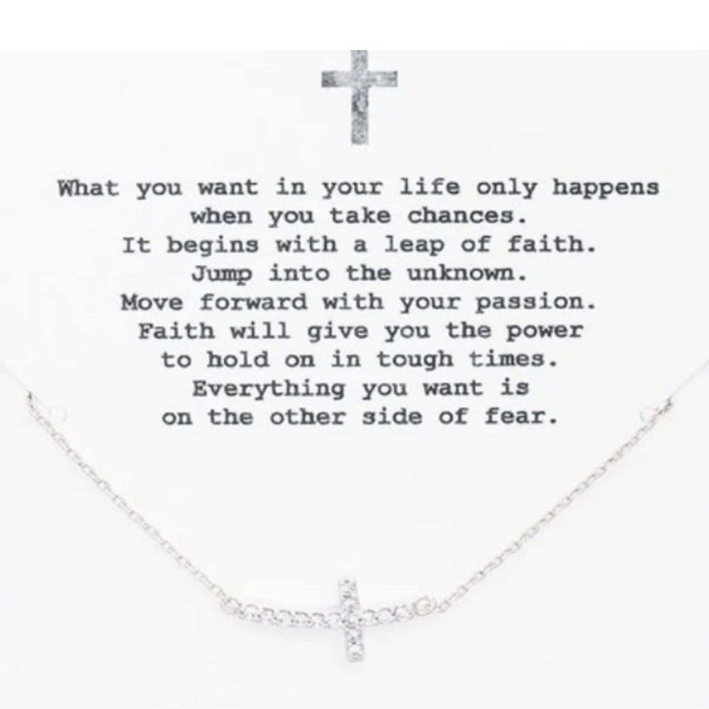 SOLD Pave Cross Bracelet